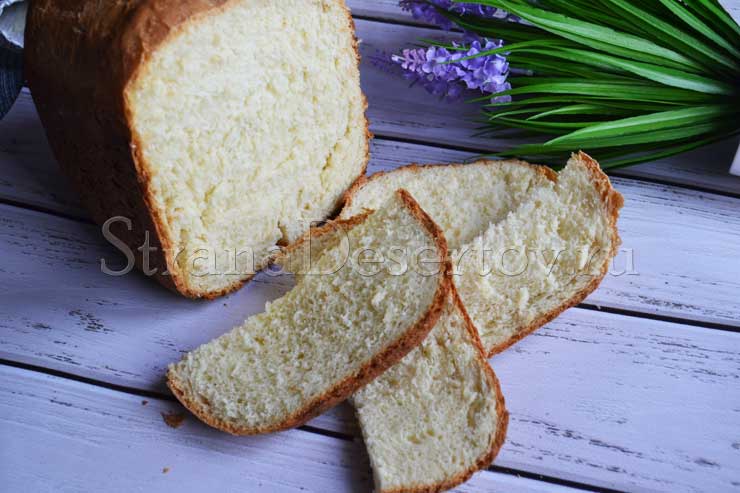 хлеб в хлебопечке на кефире