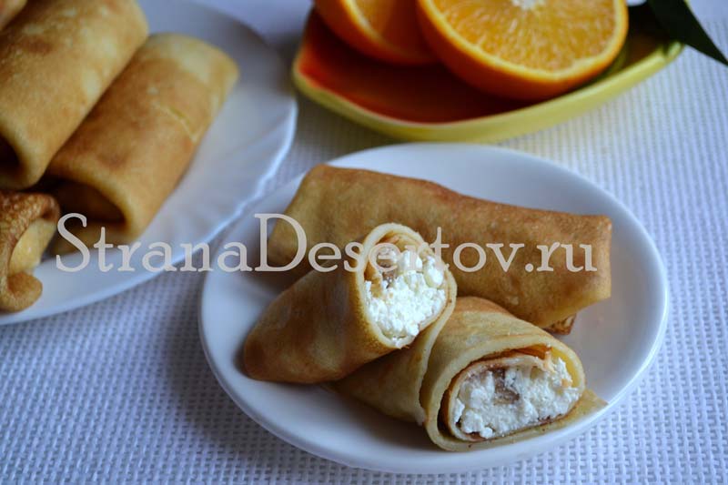 блины на кефире